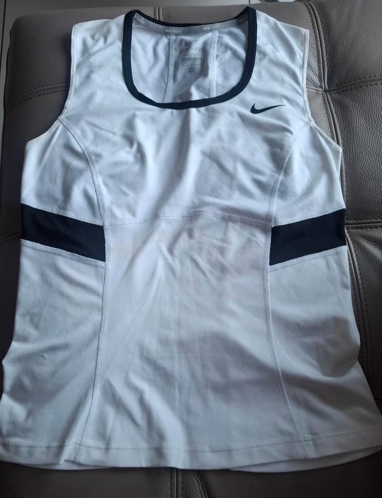 NIKE tennis top maat M, Maat 38/40 (M), Wit, Nike, Ophalen of Verzenden