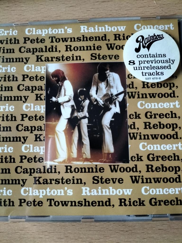 Eric Clapton's Rainbow Concert CD, Ophalen of Verzenden, Zo goed als nieuw