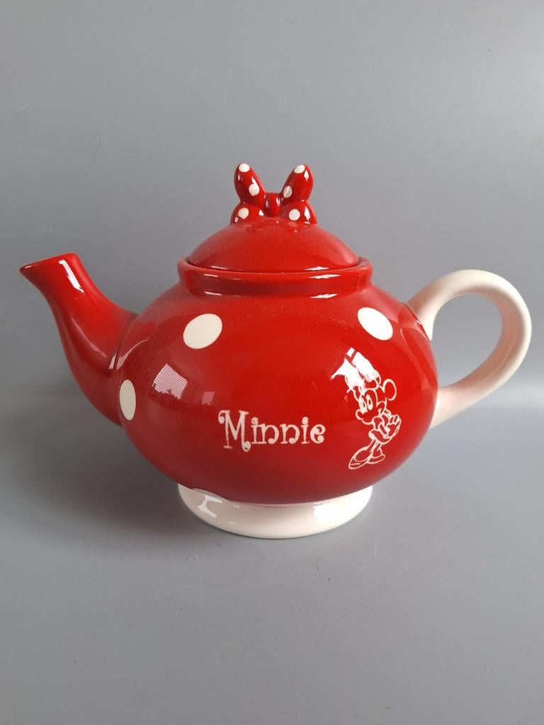 Theepot Minnie Mouse van Disney
17 x 25 x 13,5 cm, Gevondenengemaakt@gmail.com, Disney, Overige typen, Ophalen of Verzenden