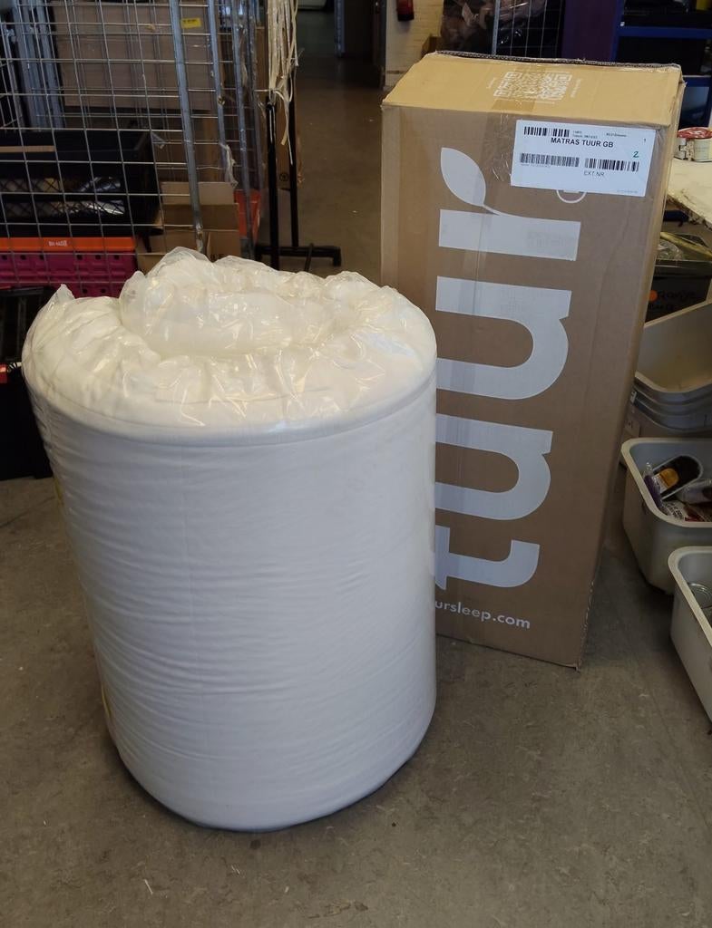 Matras TUUR Original Plus. Natuur Latex matras., Eenpersoons, 210 cm, Nieuw, Ophalen of Verzenden