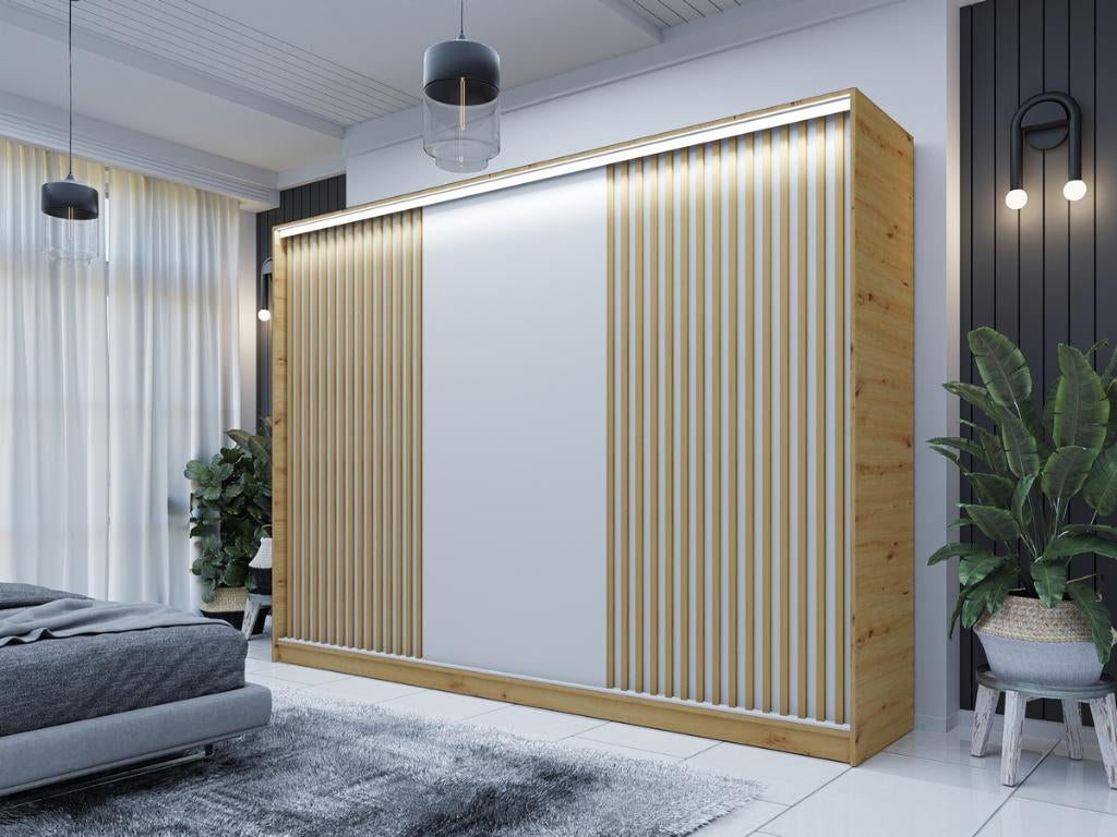 💎Design kledingkast – bezorging & montage inbegrepen 🚚🔧, Met deur(en), Nieuw, 200 cm of meer, Glas