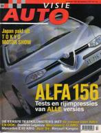 Autovisie 22 1997 : Alfa Romeo 156 - Audi S4 Quattro Avant, Ophalen of Verzenden, Gelezen, Algemeen