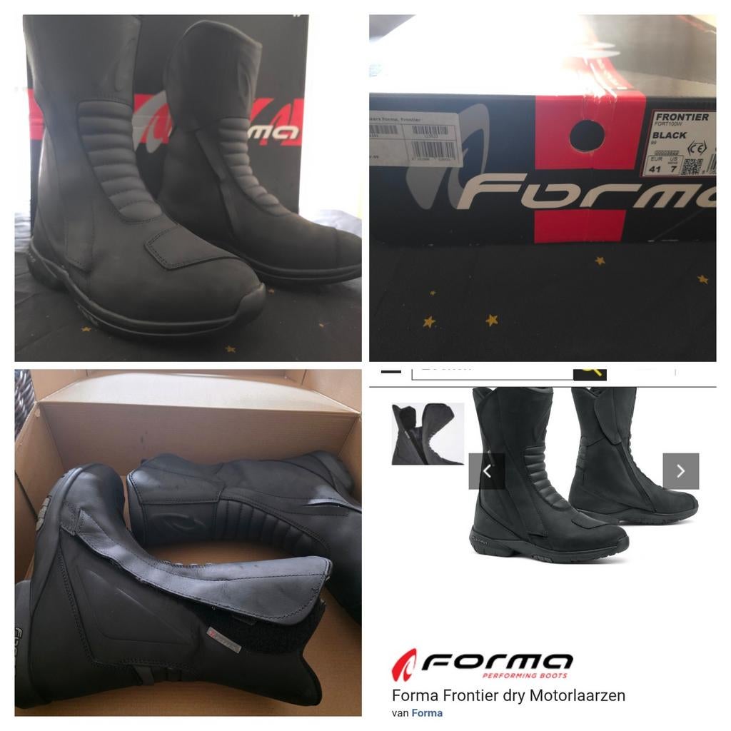 Forma motorlaarzen & Macna motorhandschoenen, Nieuw met kaartje, Heren, Ophalen of Verzenden, Forma, Macna