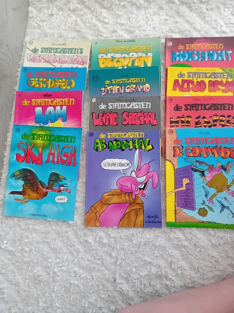 De Stamgasten stripboeken, Boeken, Stripboeken, Meerdere stripboeken, Ophalen of Verzenden, Gelezen