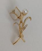 Tulp broche, Sieraden, Tassen en Uiterlijk, Broches, Overige materialen, 4 tot 7 cm, Overige kleuren, Nieuw