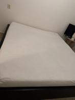 Ikea Malm bed zwart 180x200 met/zonder matras, Ophalen, Gebruikt, Zwart, Tweepersoons