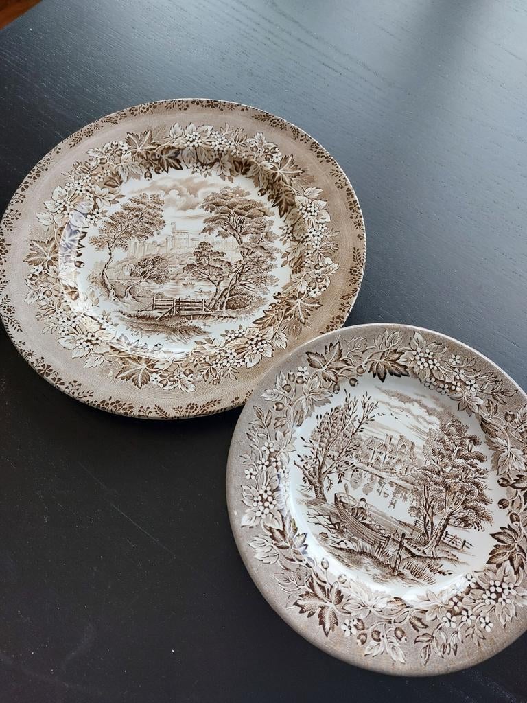 Castle Brown Earthenware gebakset, English stoneware, Ophalen