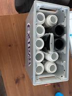 Team krat met bidon flessen - compleet en goede staat, Ophalen of Verzenden, Gebruikt