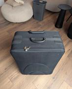 Waterdichte hutkoffer met MX-5 gegraveerde lederen riemen, Ophalen, Zwart, 80 cm of meer, Zo goed als nieuw