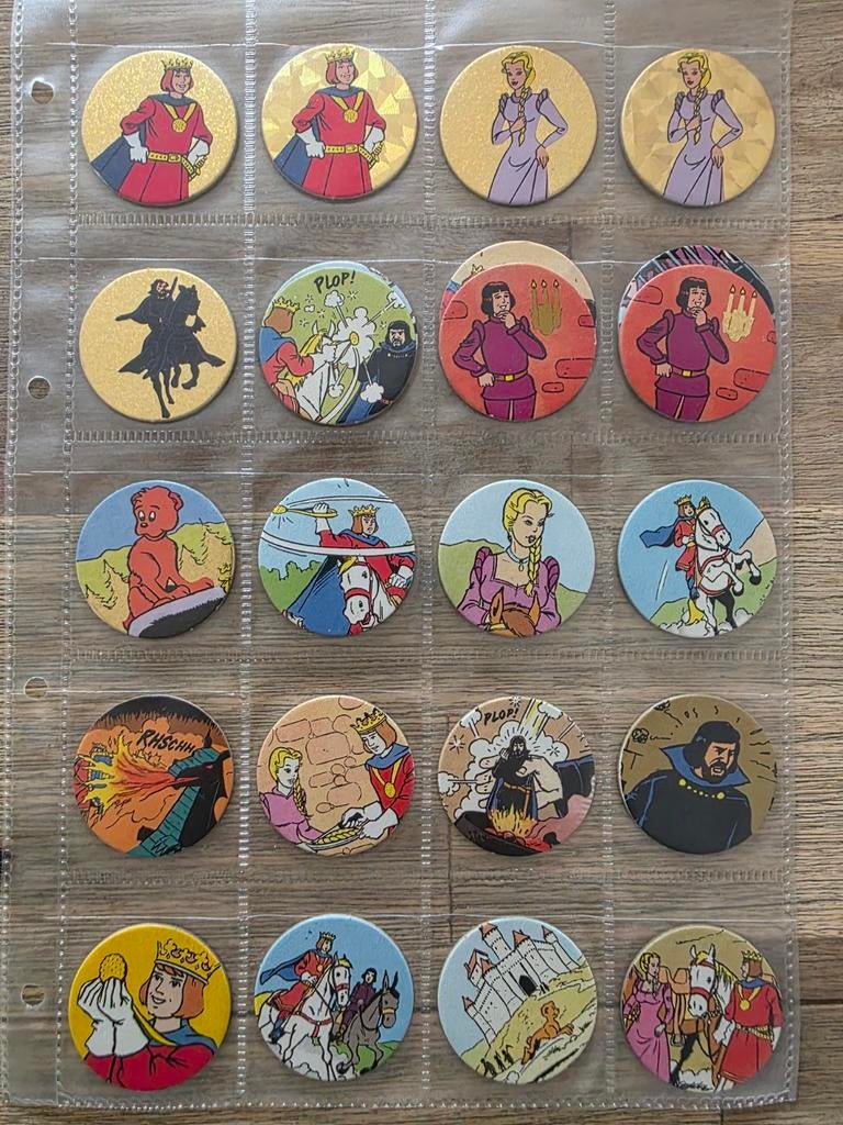 Prince Lu Flippo Serie Compleet - Vintage Verzameling, Verzamelen, Flippo's, Ophalen of Verzenden, Verzameling, Met verzamelmap(pen)