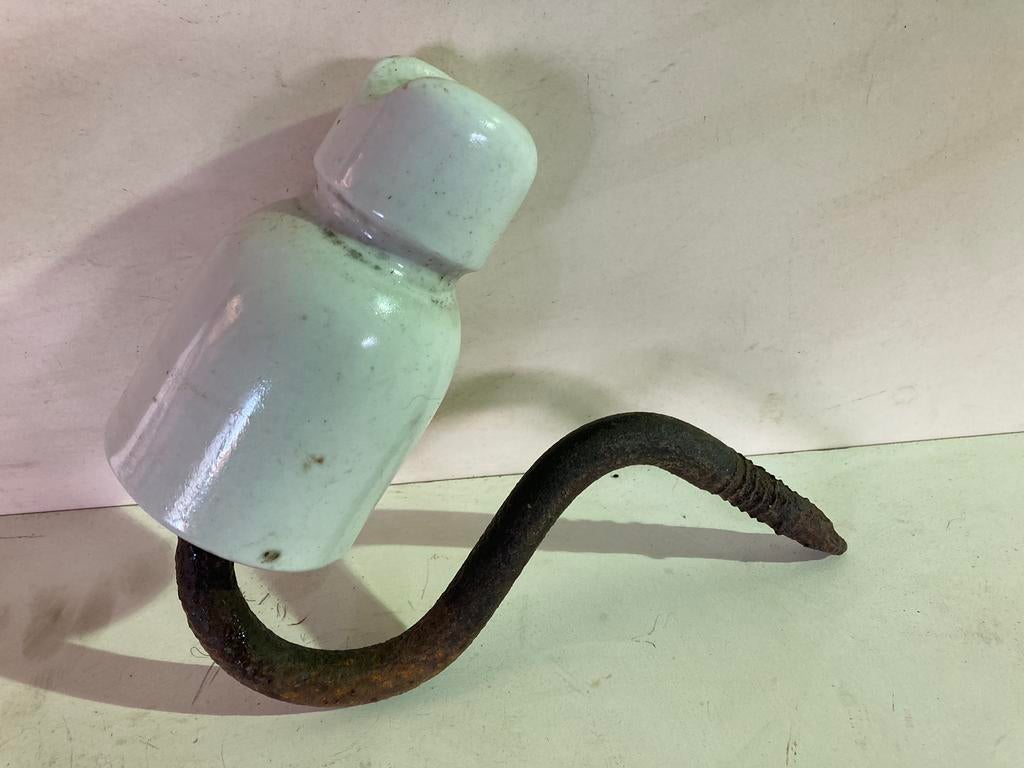 Porseleinen isolator oude electra boom, Ophalen of Verzenden