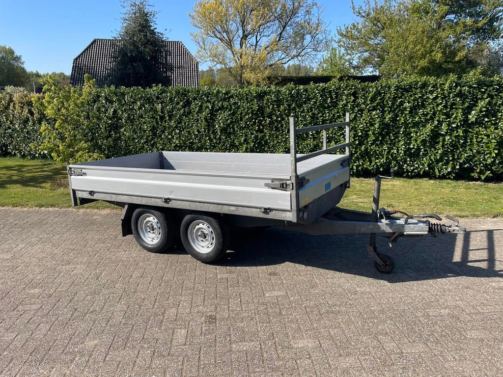 Hapert Azure AL2000 tandemasser aanhanger aanhangwagen, Ophalen, Gebruikt