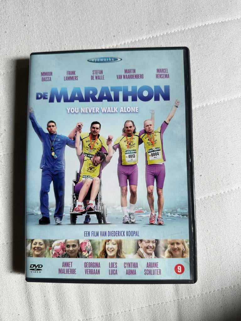 De Marathon DVD, Vanaf 9 jaar, Ophalen of Verzenden, Zo goed als nieuw, Overige genres