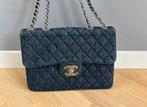 Originele Chanel Tas - Blauw Spijkerstof - 2006, Ophalen of Verzenden, Gebruikt, Blauw, Handtas