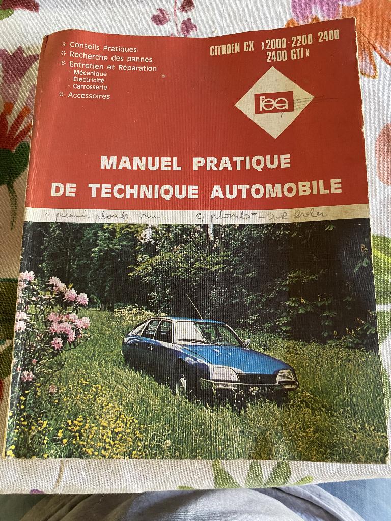 Citroen CX vraagbakens, Ophalen, Gelezen, Citroën