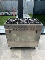 Gasfornuis 90 cm M-system, 60 cm of meer, Ophalen of Verzenden, Zo goed als nieuw, Gas