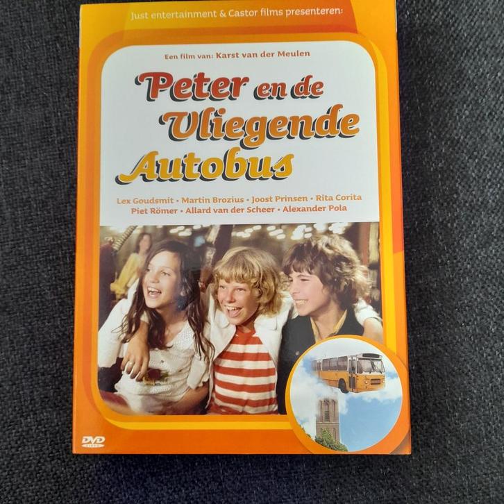 Peter en de vliegende autobus dvd klassieker, Auto diversen, Autogereedschap, Ophalen of Verzenden