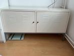 Ikea 2-deurs metalen kastje - wit, Huis en Inrichting, Kasten | Overige, Ophalen, Gebruikt