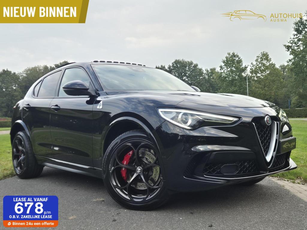 Alfa Romeo Stelvio 2.9 V6 AWD Quadrifoglio 511PK/Pano/Harman, Auto's, Alfa Romeo, Automaat, Gebruikt, 510 pk, Met garantie (alle)