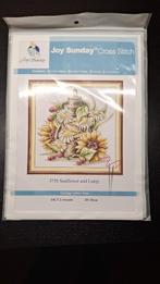 Borduurpakket nieuw: Sunflower and lamp, Ophalen of Verzenden, Nieuw, Handborduren, Borduurpakket