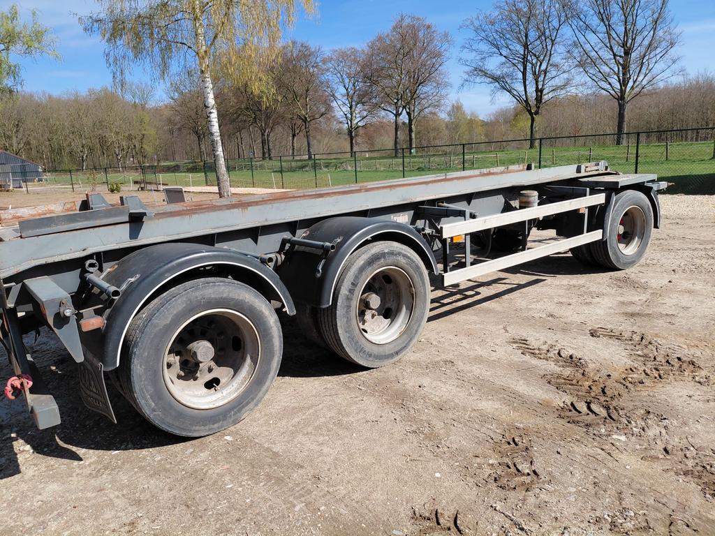 Aanhanger vrachtwagen voor wisselcontainers, Auto-onderdelen, Vrachtwagen-onderdelen, Ophalen, Gebruikt, Overige merken, Overige Auto-onderdelen
