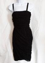 Gave zwarte jurk. zwart kant. Mt S Merk Vanilia, ., Zwart, Ophalen of Verzenden, Zo goed als nieuw