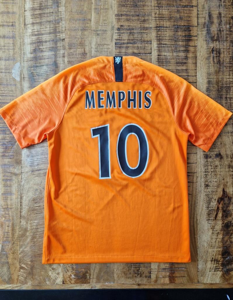 Nederlands elftal KNVB shirt 2018 Oranje Memphis M, Maat 48/50 (M), Nike, Oranje, Ophalen of Verzenden