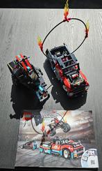 42106 Lego Technic Stunt Show Truck & Bike, Ophalen of Verzenden, Zo goed als nieuw, Complete set, Lego