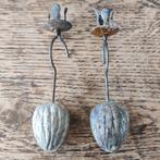 Antieke pendelkaarsenhouders kerstboom, Diversen, Kerst, Ophalen of Verzenden