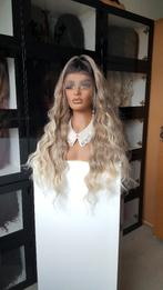Luxe Lace Pruik: Uitgroei - Gemêleerd blond - Lichte punten, Ophalen of Verzenden, Nieuw, Pruik of Haarverlenging