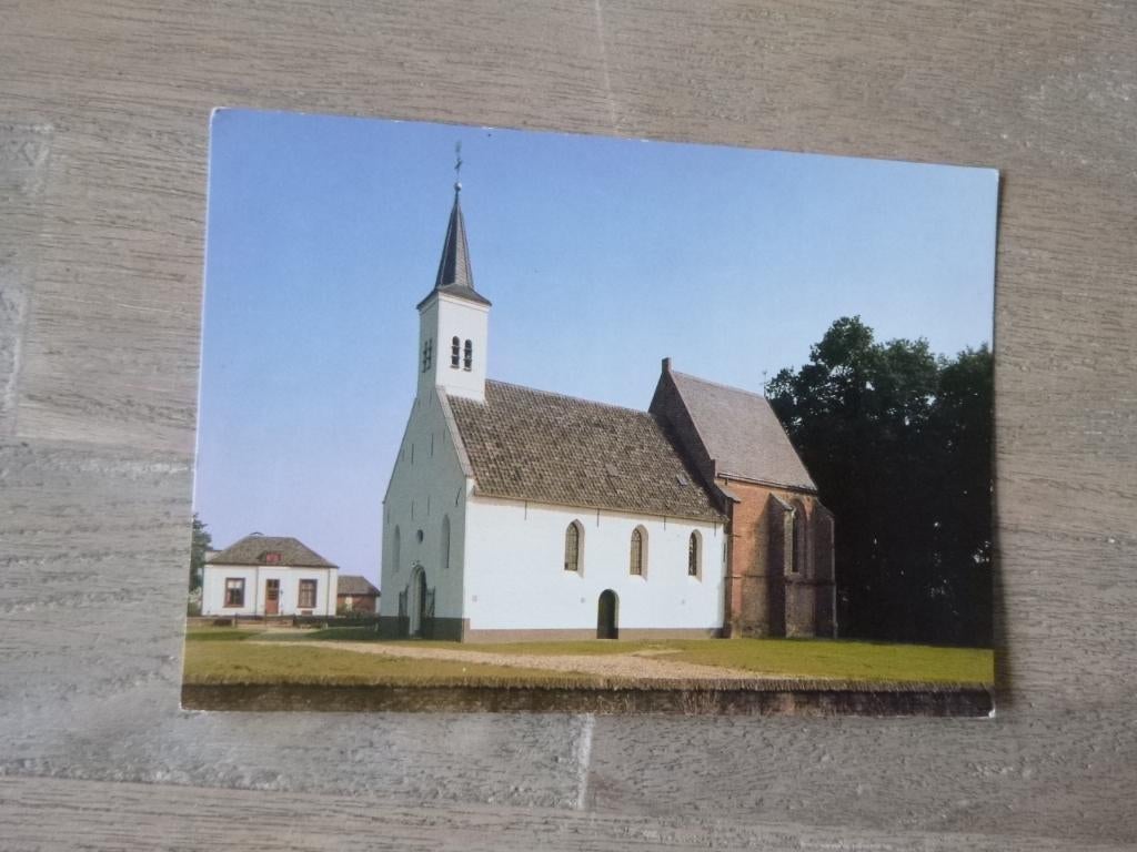Kapel-Avezaath, de capel  nh kerk 1980, Verzamelen, Ansichtkaarten | Nederland, Verzenden, 1980 tot heden, Ongelopen, Noord-Brabant