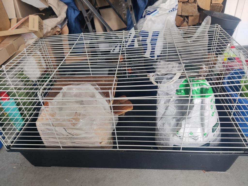 Knaagdierenhok 45x50x95, Dieren en Toebehoren, Kooi, Gebruikt, 75 tot 110 cm, Cavia