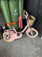 Puky kinderfiets roze met mandje en sliertjes, Ophalen, Gebruikt, Minder dan 16 inch