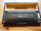 Mondharmonica merk Hohner, Muziek en Instrumenten, Gebruikt, Overige typen, Chromatisch, Ophalen of Verzenden