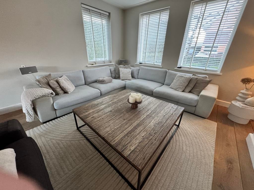 GRATIS vanaf 22/4 Grote 'House of Mayflower' hoekbank, Ophalen, Gebruikt, Hoekbank, 300 cm of meer