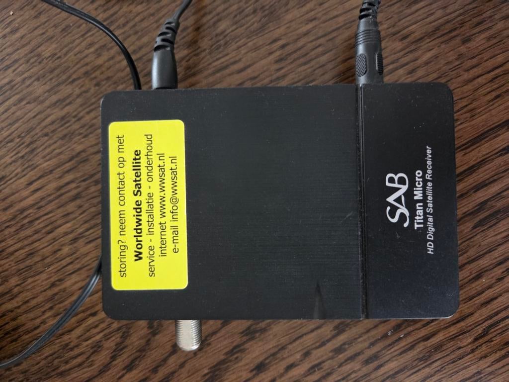 SAB Titan Micro HD Digitale Satelliet Ontvanger, Ophalen of Verzenden, Gebruikt, Decoder