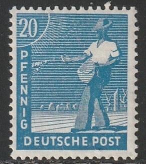 Bez.zone Am-Br-Sov 1947 950 Zaaier 20p, Ongebruikt, Ophalen of Verzenden, Overige periodes, Postfris