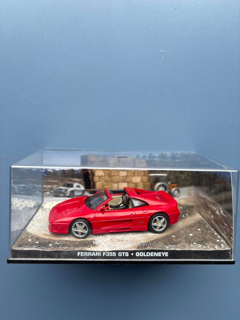 Ferrari F355 GTS - James Bond Collectie (GoldenEye), Hobby en Vrije tijd, Modelauto's | 1:43, Ophalen of Verzenden, Nieuw, Auto