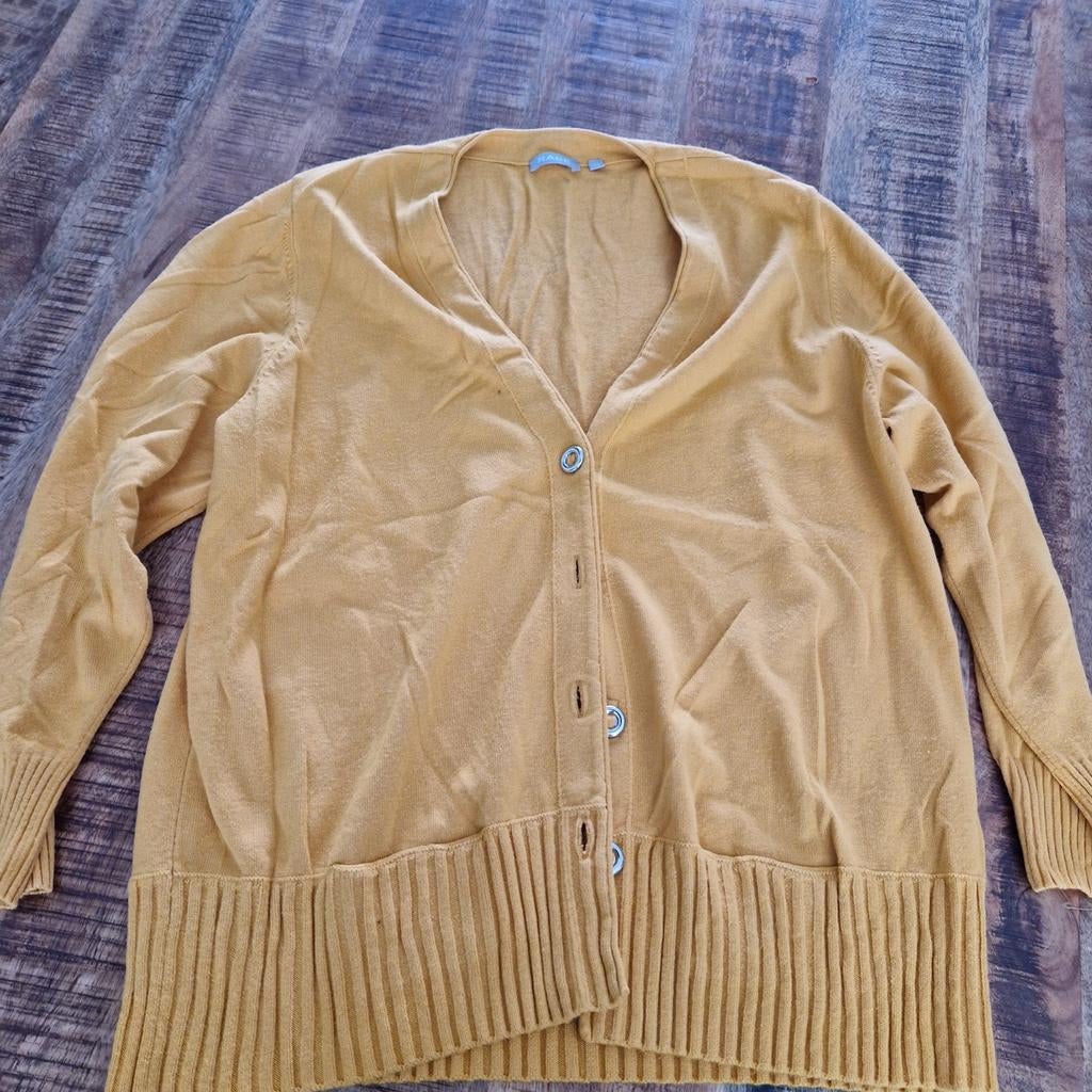 TE KOOP MOOI DAMES VEST RABE MAAT 48, Ophalen of Verzenden, Zo goed als nieuw, Maat 46/48 (XL) of groter, Blauw