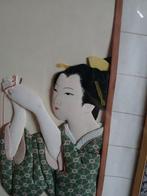 Japan traditional kimono Decoratie schilderij, Ophalen of Verzenden