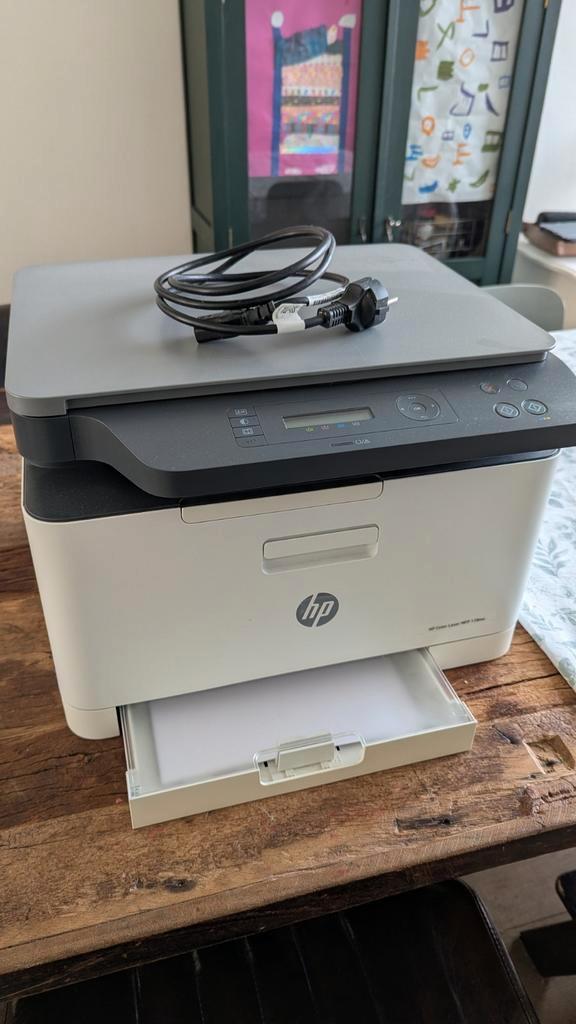 HP Color Laser MFP 178nw All-in-One Printer, Computers en Software, Printers, Zo goed als nieuw, All-in-one, Laserprinter, Kleur printen