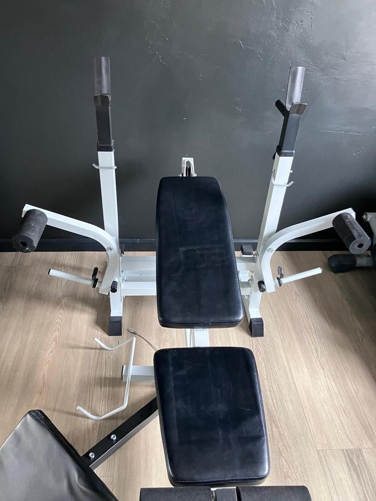 Halterbank, Ophalen, Zo goed als nieuw, Fitnessbank