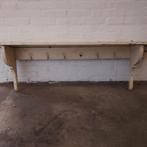 Brocante offwhite regaal keukenrek, Ophalen of Verzenden