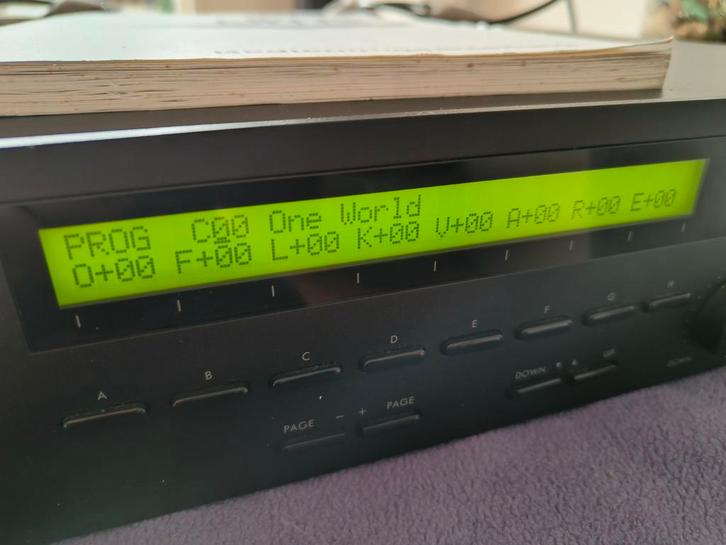 Korg M1R EX - rack versie Korg M1 met EX uitbreiding, Muziek en Instrumenten, Synthesizers, Gebruikt, Overige aantallen, Korg