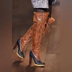 Tommy Hilfiger duck boots runway collection, Hoge laarzen, Bruin, Nieuw, Ophalen of Verzenden