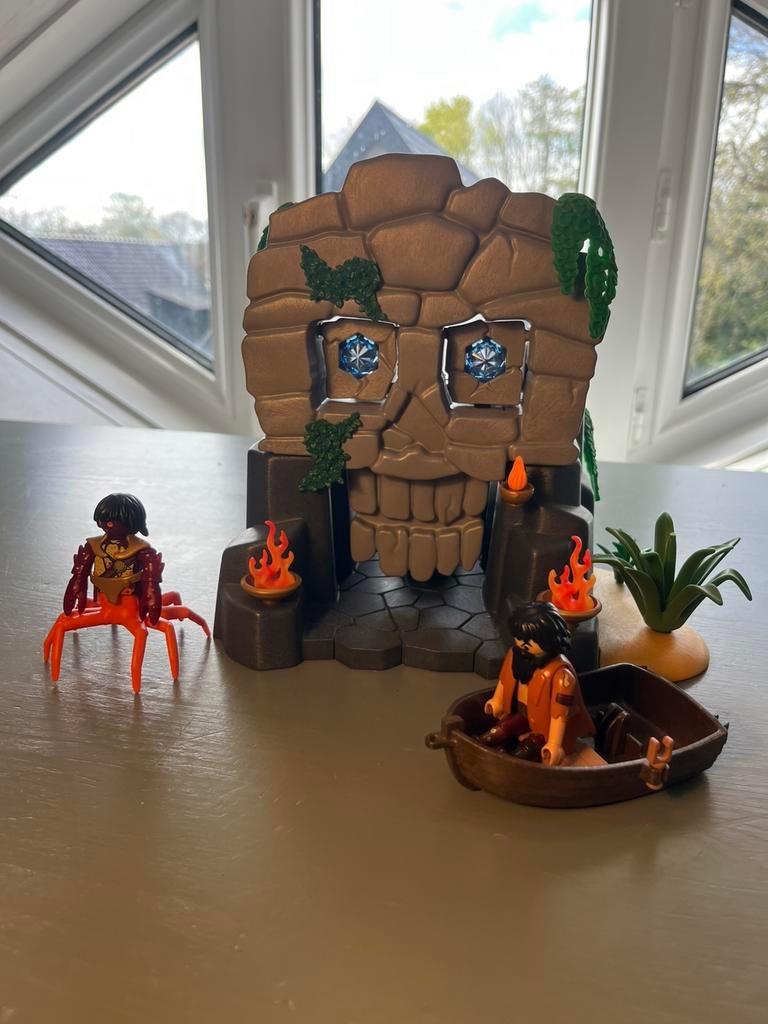 Playmobil schateiland, Ophalen of Verzenden, Zo goed als nieuw