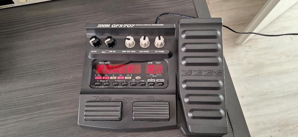  Zoom GFX-707 , Ophalen, Gebruikt, Elektrische gitaar
