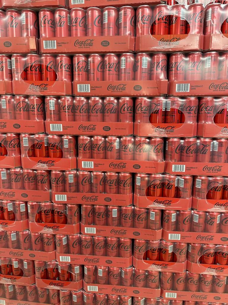 Coca Cola Zero, Diversen, Ophalen