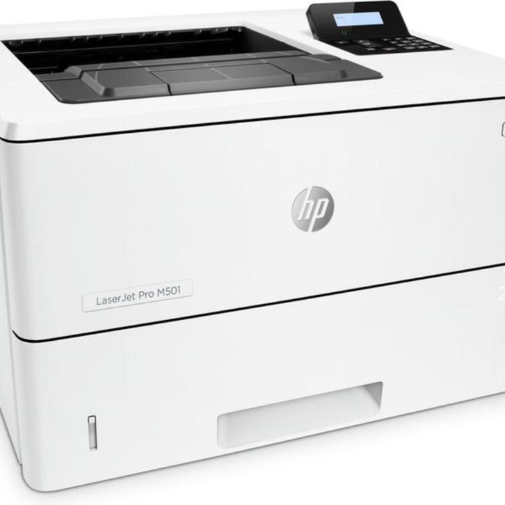 HP LaserJet Pro M501dn Laser printer - Showmodel NP380!, Computers en Software, Printers, Zo goed als nieuw