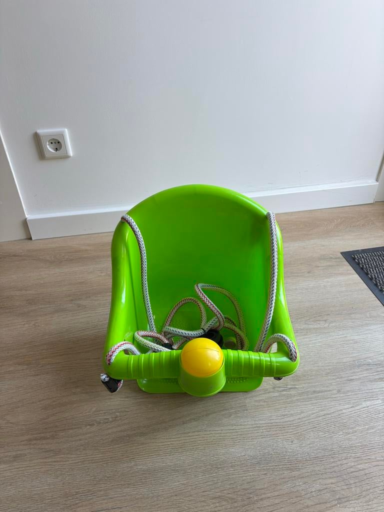 Groene babyschommel buiten (ongebruikt), Kinderen en Baby's, Ophalen, Zo goed als nieuw